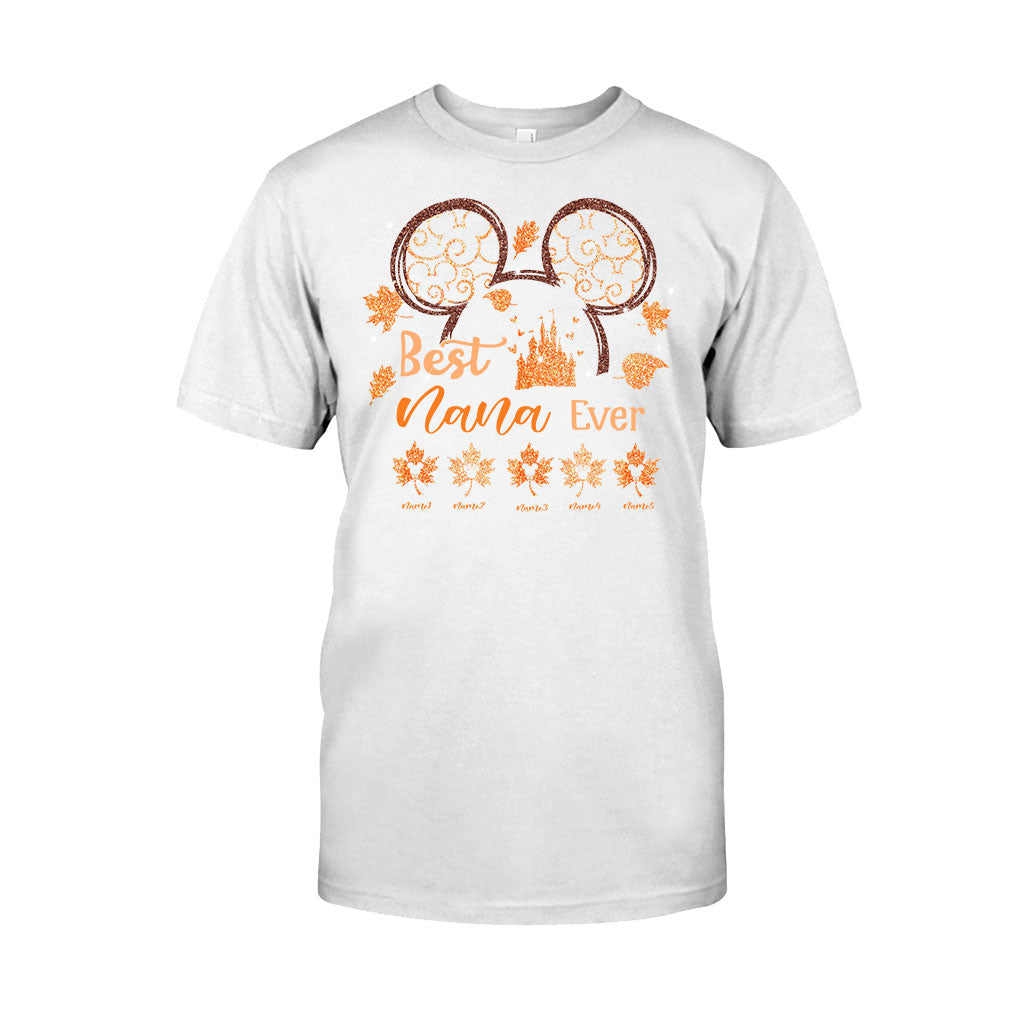 Personalized Best Nana Ever T-shirt & Hoodie Gift for Grandma T-shirt & Hoodie GradoCreations
