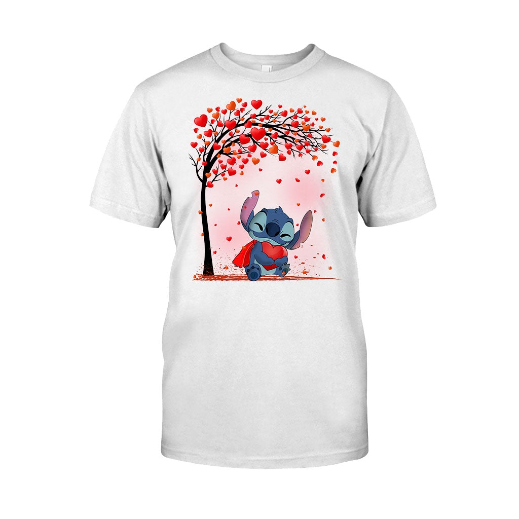 Personalized Couple T-shirt & Hoodie with Custom Names | Unique Romantic Gift T-shirt & Hoodie GradoCreations