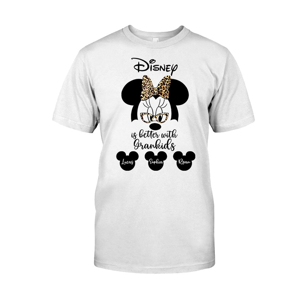 Personalized Disney Grandkids T-shirt & Hoodie Gift for Grandma T-shirt & Hoodie GradoCreations