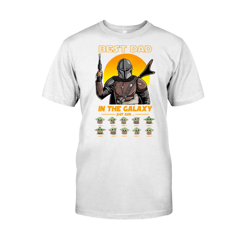 Personalized Best Dad In The Galaxy T-shirt & Hoodie Gift T-shirt & Hoodie GradoCreations