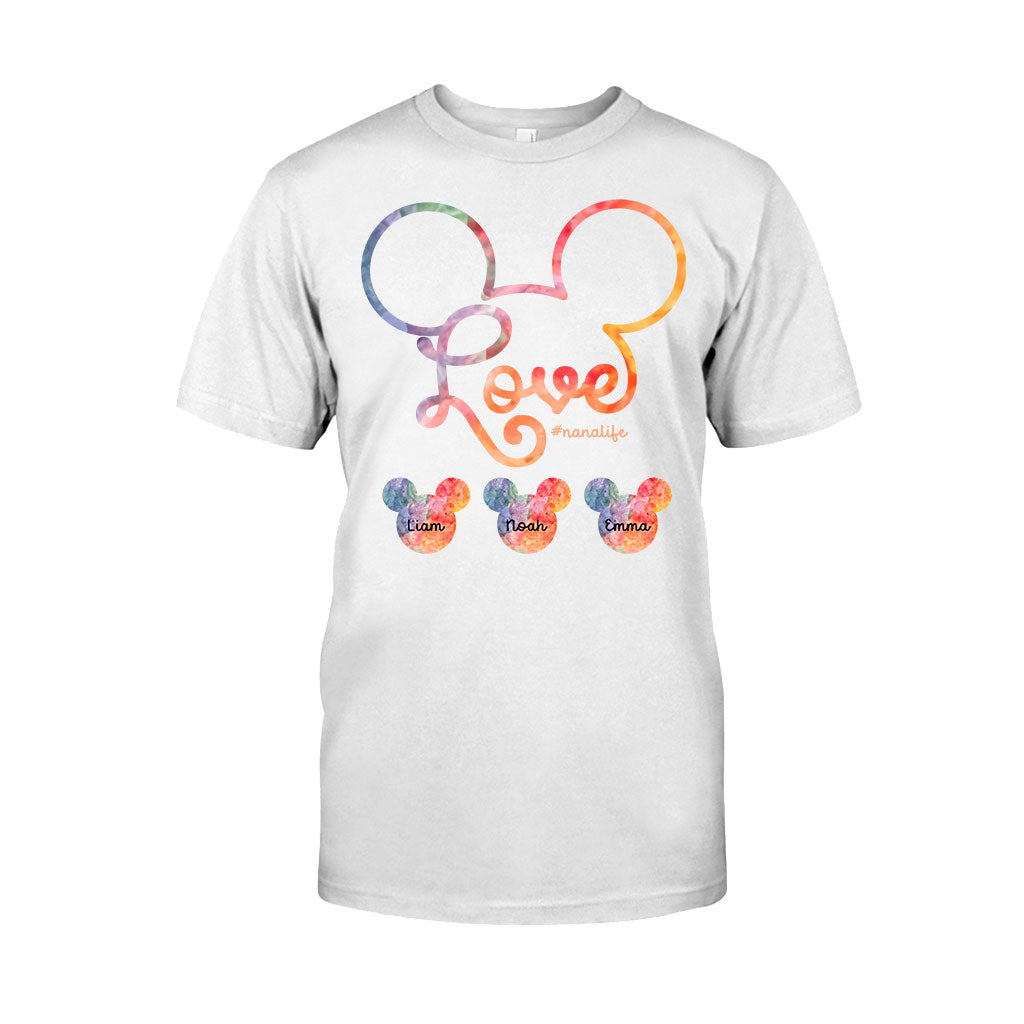 Personalized Grandma T-shirt and Hoodie with Love Design T-shirt & Hoodie GradoCreations