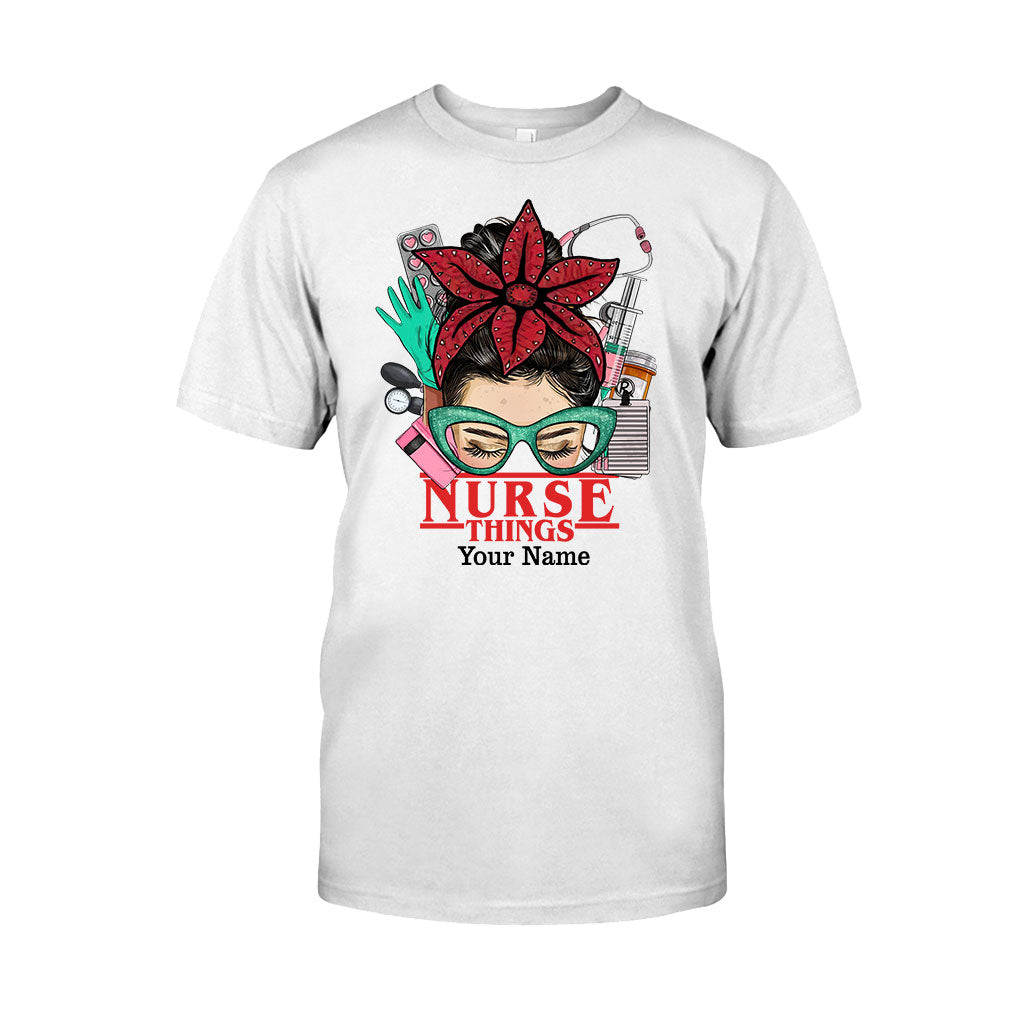 Personalized Nurse Things T-shirt & Hoodie Custom Name Gift T-shirt & Hoodie GradoCreations