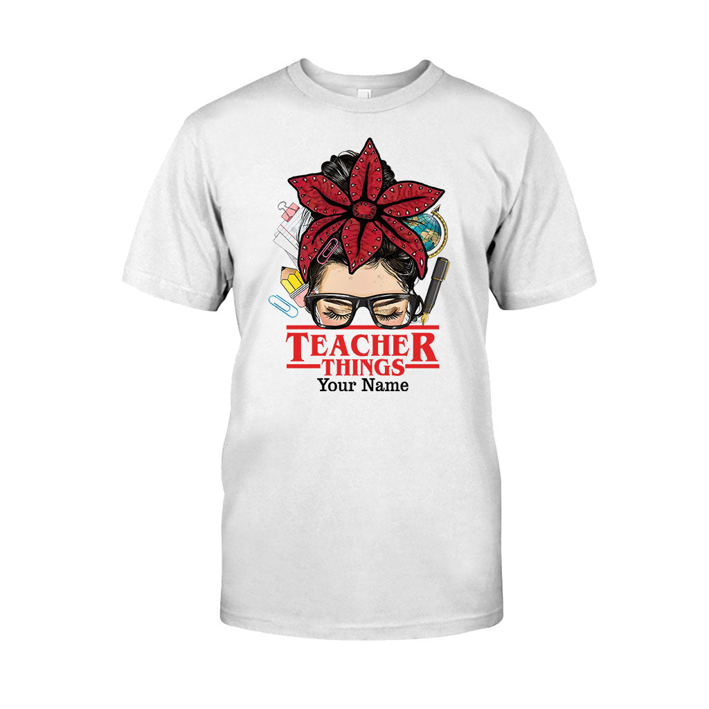 Personalized Teacher Things T-shirt & Hoodie Custom Name Gift T-shirt & Hoodie GradoCreations