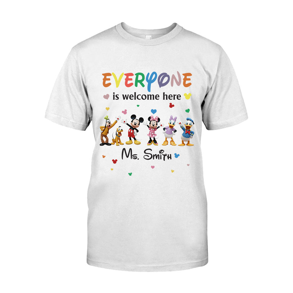 Personalized 'Everyone Is Welcome Here' T-shirt & Hoodie for Kids T-shirt & Hoodie GradoCreations
