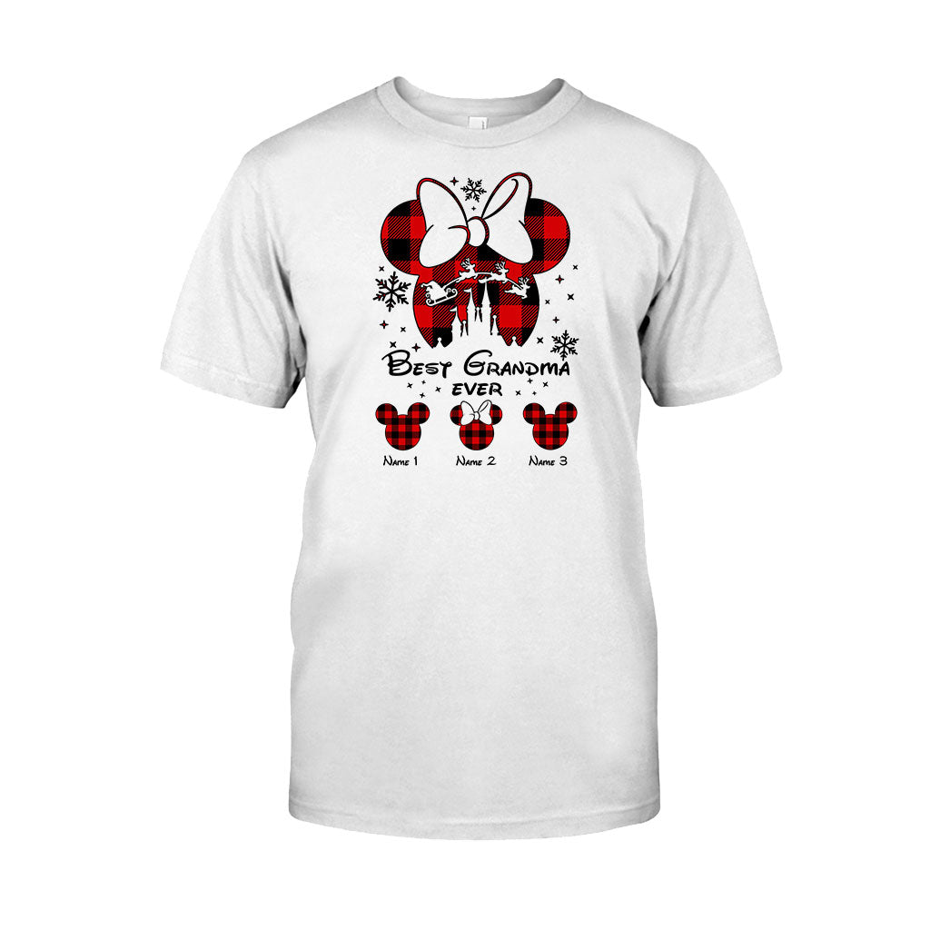Personalized Christmas T-shirt & Hoodie Gift for Grandma T-shirt & Hoodie GradoCreations