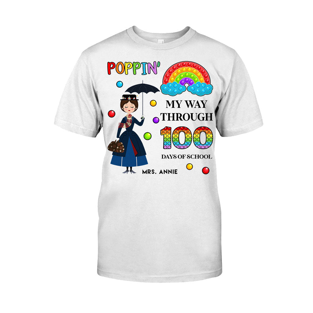 Personalized Teacher T-Shirt 100 Days of School Gift T-shirt & Hoodie GradoCreations