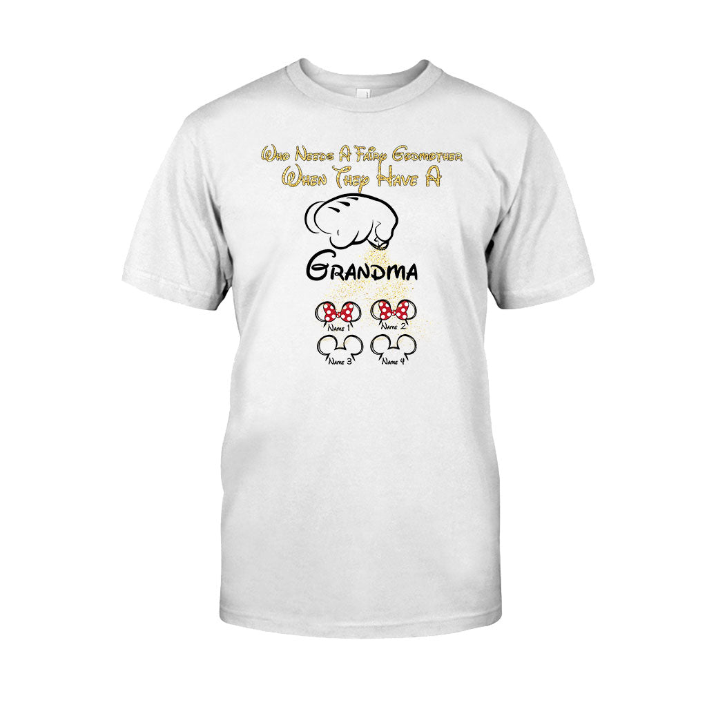 Personalized Mother's Day T-shirt & Hoodie with Custom Names for Grandma T-shirt & Hoodie GradoCreations
