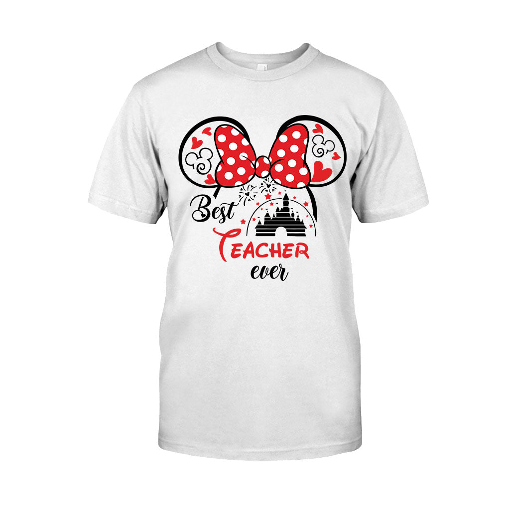 Personalized Best Teacher Ever T-Shirt & Hoodie Gift for Educators T-shirt & Hoodie GradoCreations