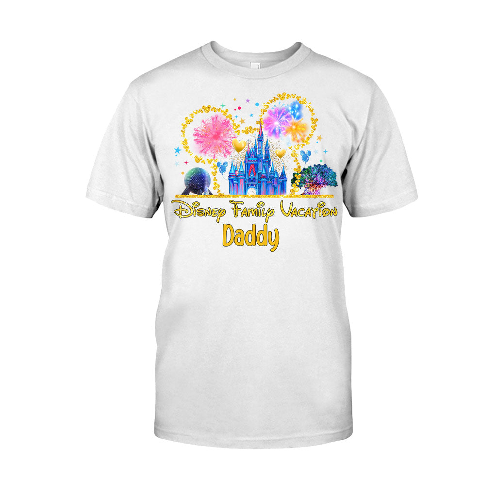 Personalized Disney Family Vacation T-shirt & Hoodie for Dad T-shirt & Hoodie GradoCreations