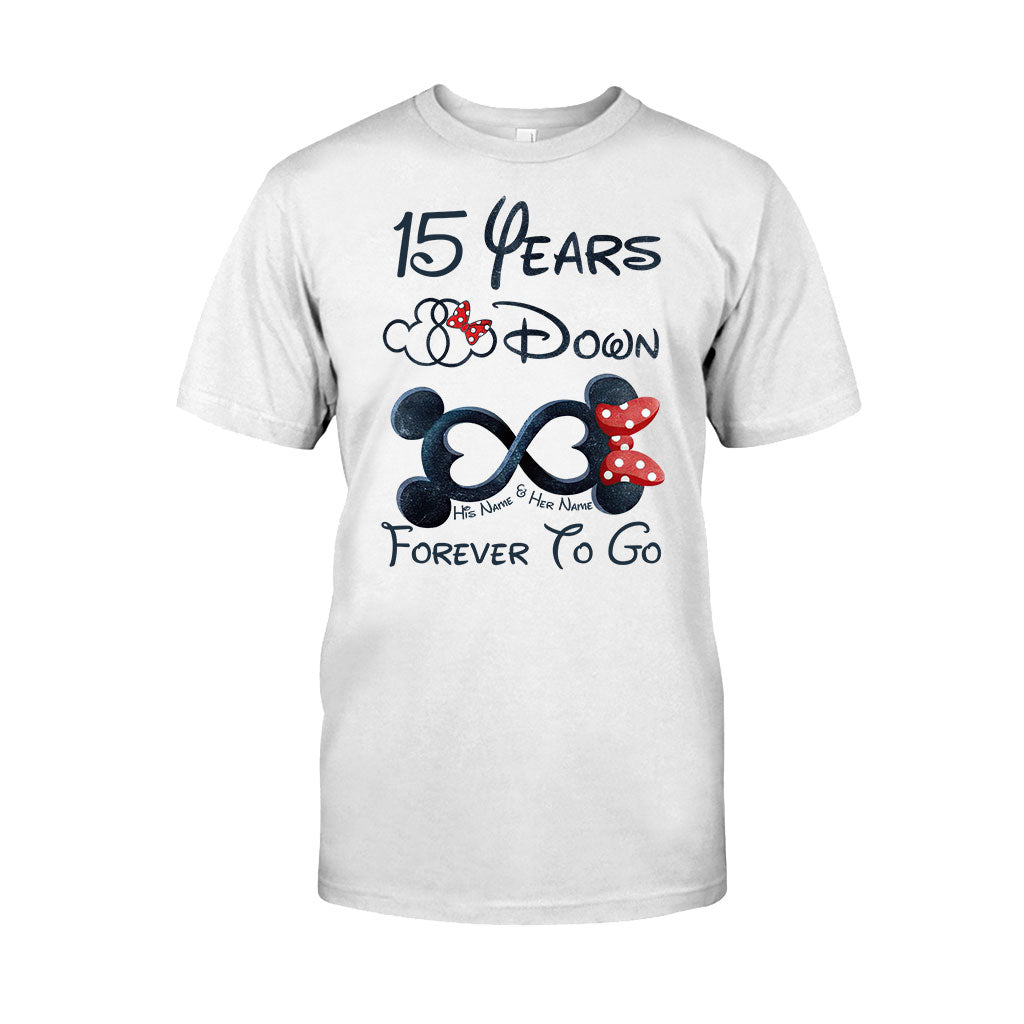 Personalized Forever To Go Mouse T-shirt & Hoodie Gift for Couples T-shirt & Hoodie GradoCreations
