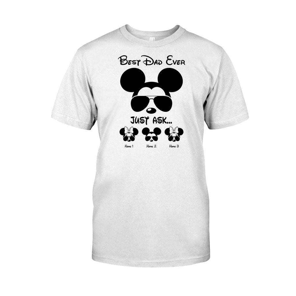 Personalized Mickey Mouse T-shirt & Hoodie Gift for Dad's Day T-shirt & Hoodie GradoCreations