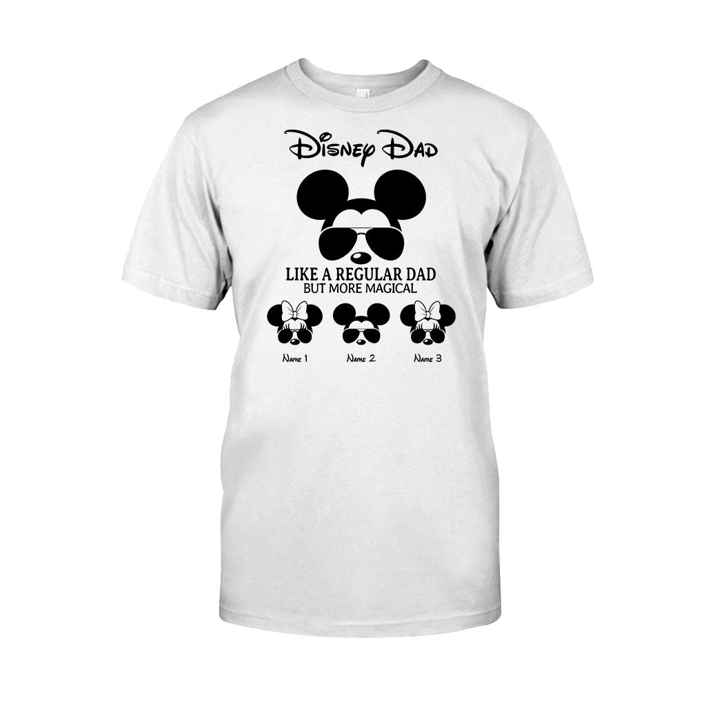 Personalized Magical Dad Mouse T-shirt & Hoodie Gift for Father's Day T-shirt & Hoodie GradoCreations