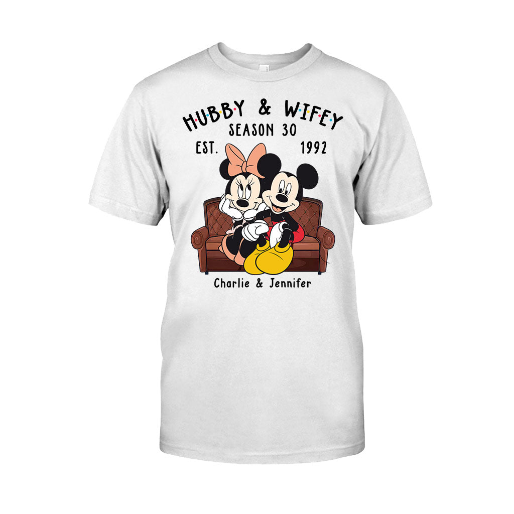 Personalized Couple Mouse T-shirt & Hoodie Gift for Anniversaries T-shirt & Hoodie GradoCreations