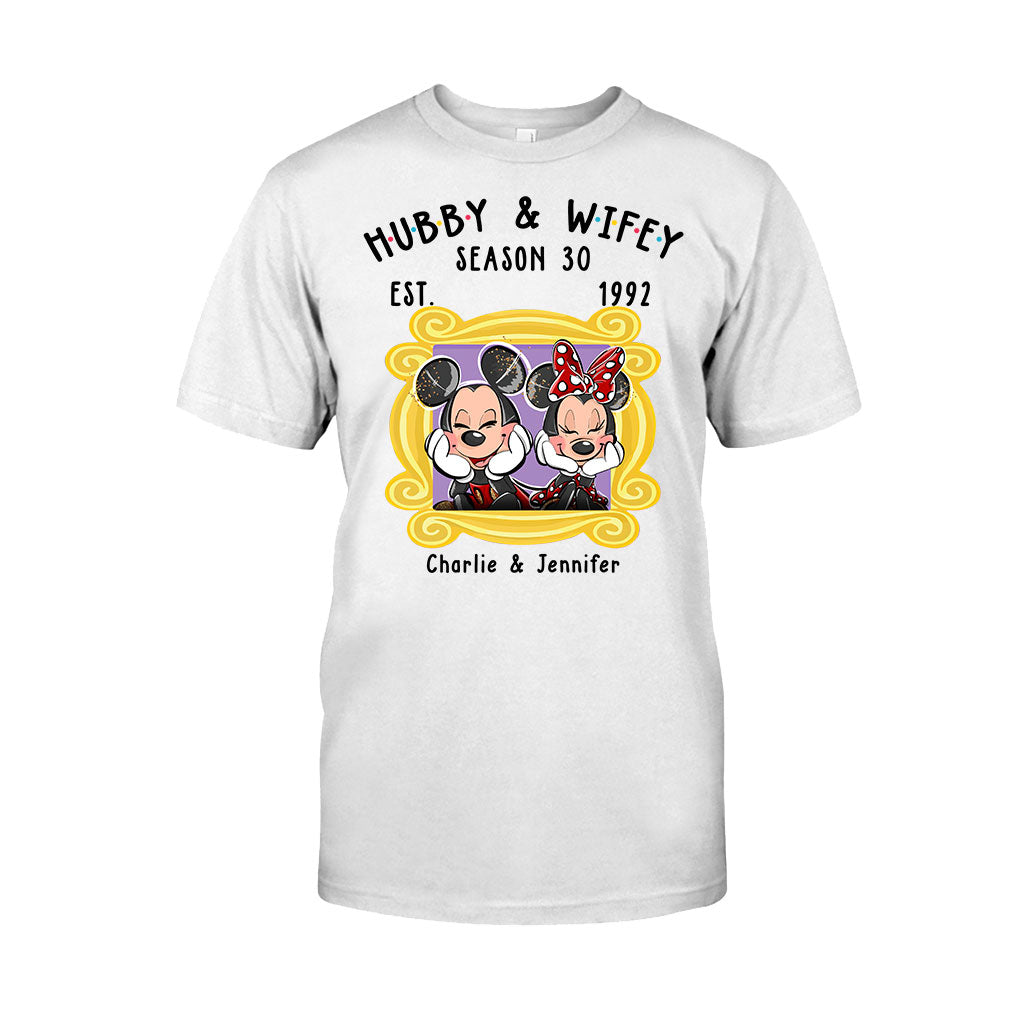 Personalized Couple T-shirt and Hoodie with Cute Design for Anniversary T-shirt & Hoodie GradoCreations