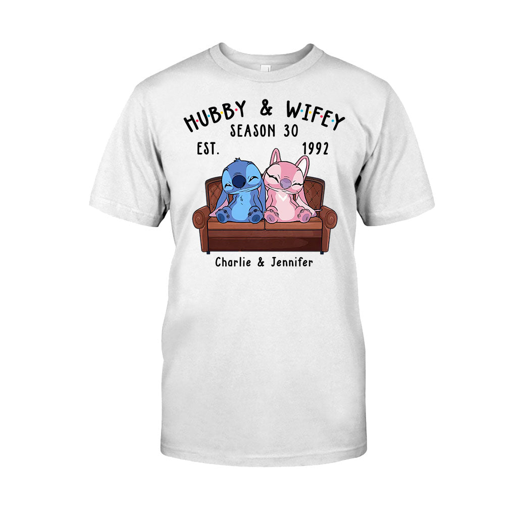 Personalized Couple Ohana T-shirt & Hoodie Custom Gift T-shirt & Hoodie GradoCreations