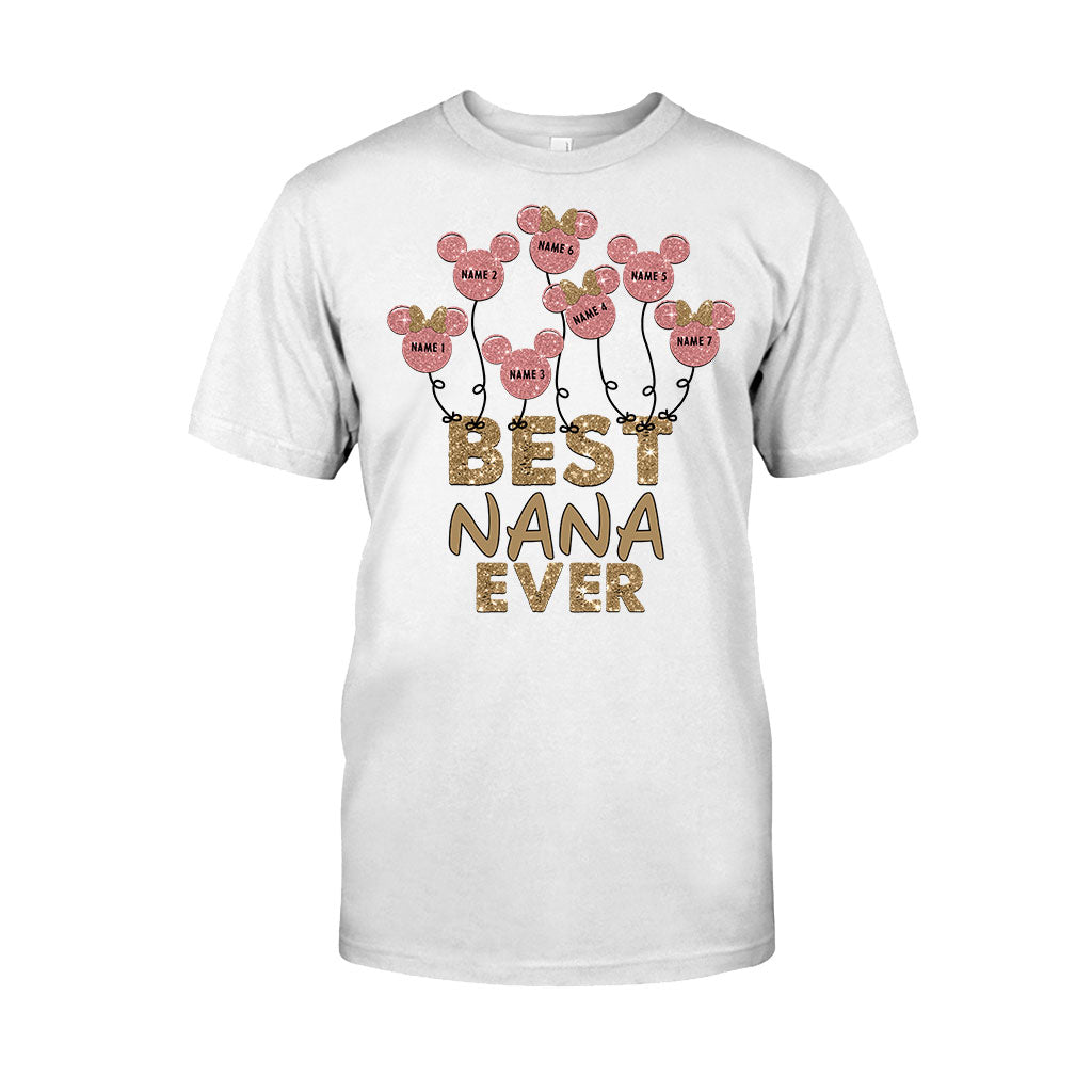 Personalized Mother's Day Mouse T-Shirt & Hoodie Gift for Nana T-shirt & Hoodie GradoCreations
