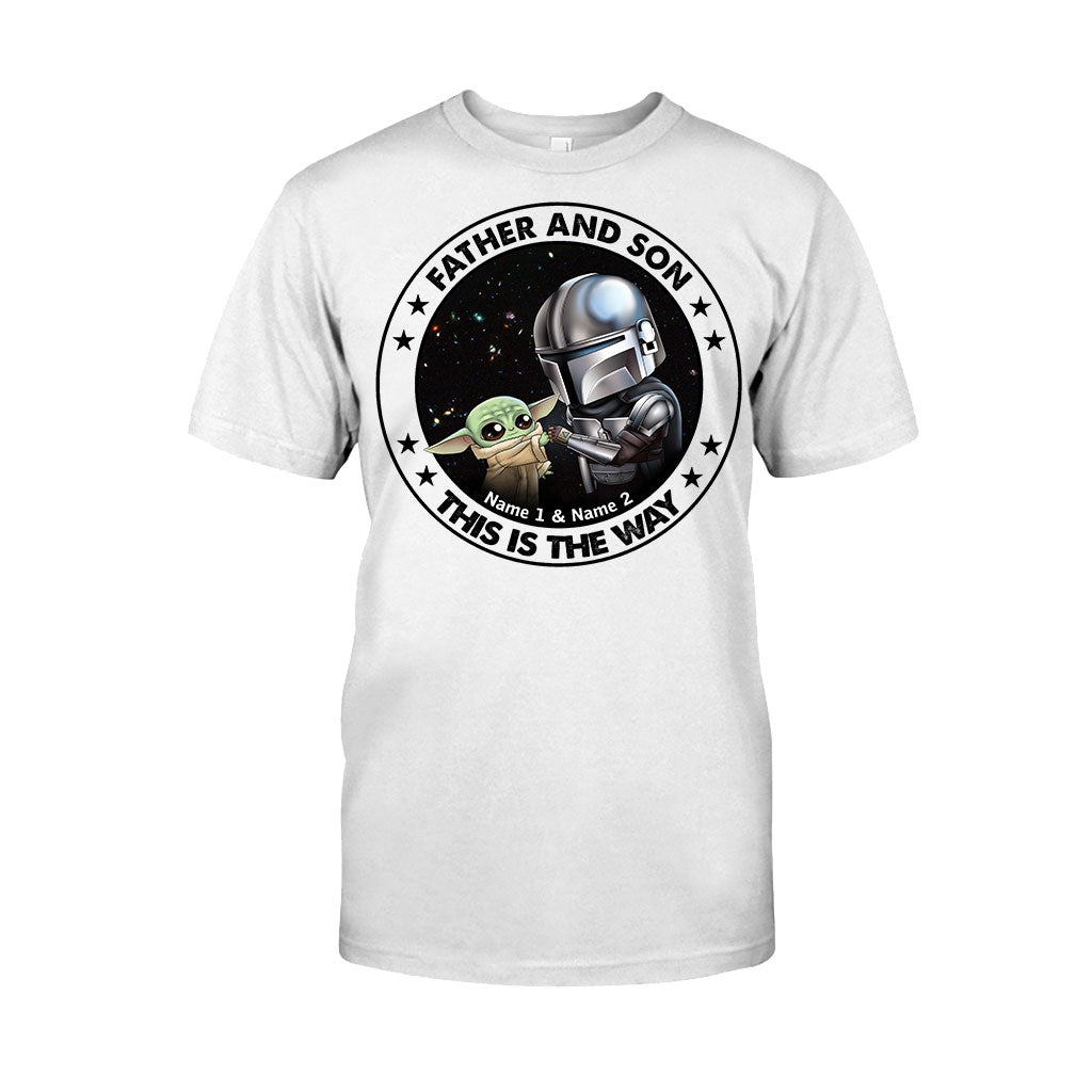 Personalized Father's Day T-shirt & Hoodie with Star Wars Theme T-shirt & Hoodie GradoCreations
