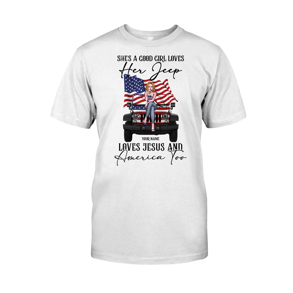 Personalized Independence Day T-shirt and Hoodie Custom Name | GradoCreations T-shirt & Hoodie GradoCreations