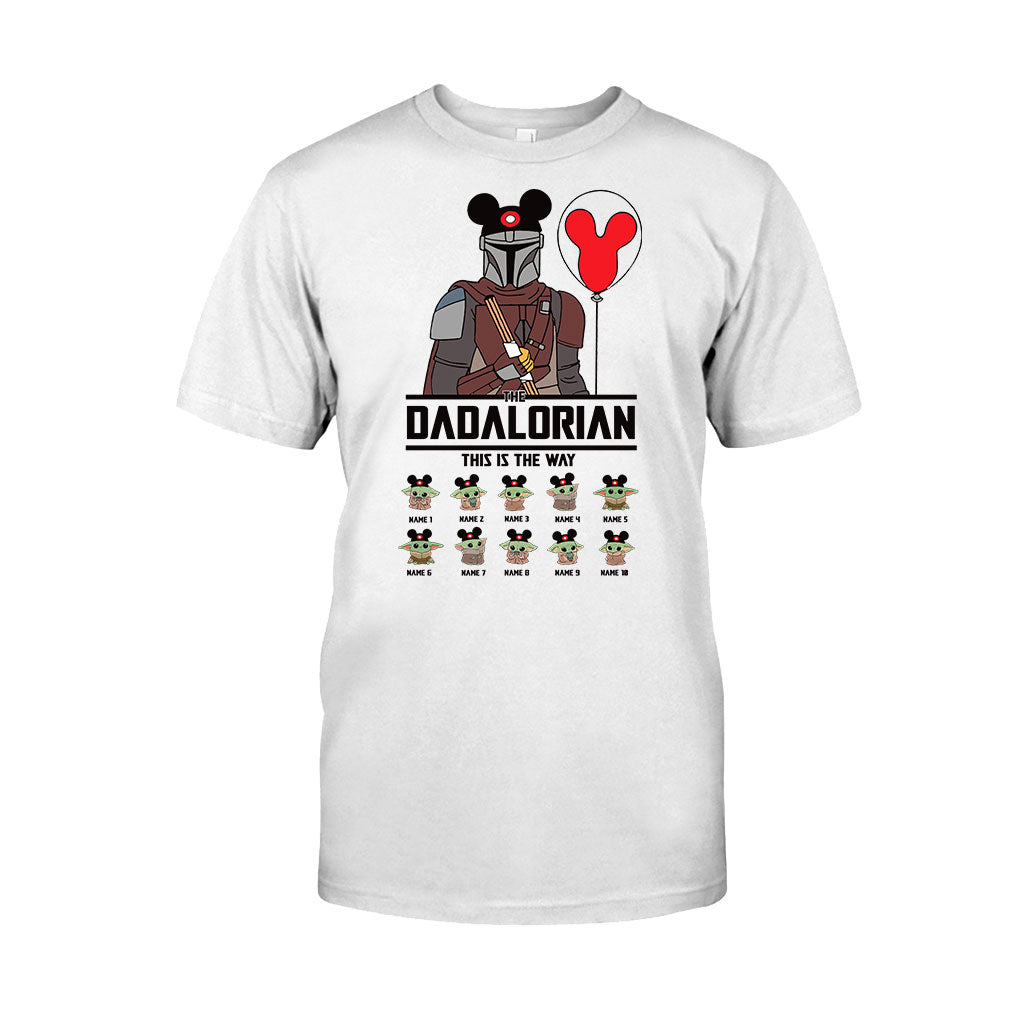 Personalized DADALORIAN T-Shirt & Hoodie Gift for Dad T-shirt & Hoodie GradoCreations