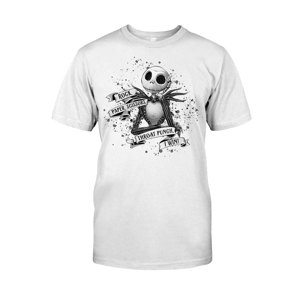 Personalized Rock Paper Scissors T-Shirt & Hoodie Gift for Halloween T-shirt & Hoodie GradoCreations