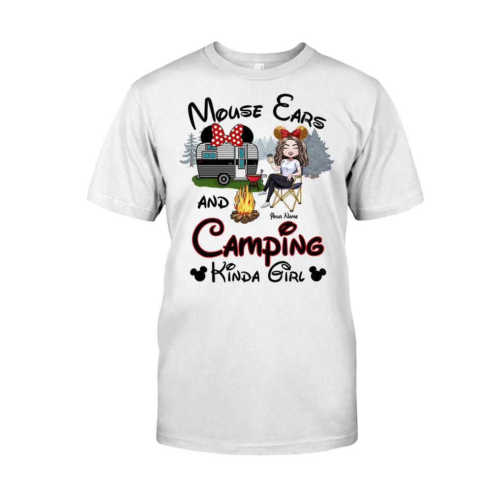 Personalized Camping Kinda Girl T-shirt Hoodie Custom Gift T-shirt & Hoodie GradoCreations