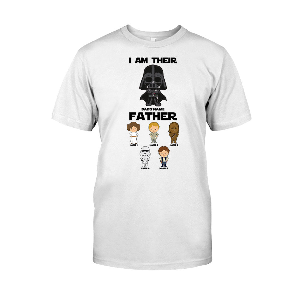 Personalized I Am Their Father T-shirt & Hoodie for Dad T-shirt & Hoodie GradoCreations