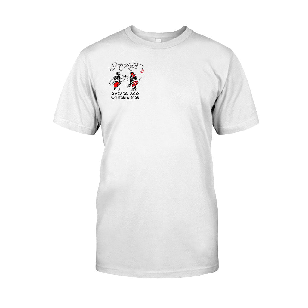 Personalized Just Married Couple T-Shirt & Hoodie Gift T-shirt & Hoodie GradoCreations