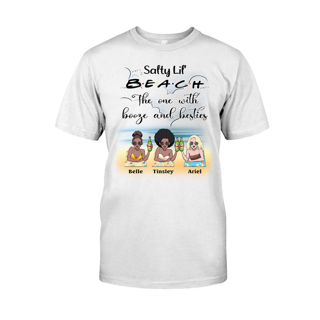 Personalized Salty Lil' Besties T-shirt & Hoodie Gift for Friends T-shirt & Hoodie GradoCreations