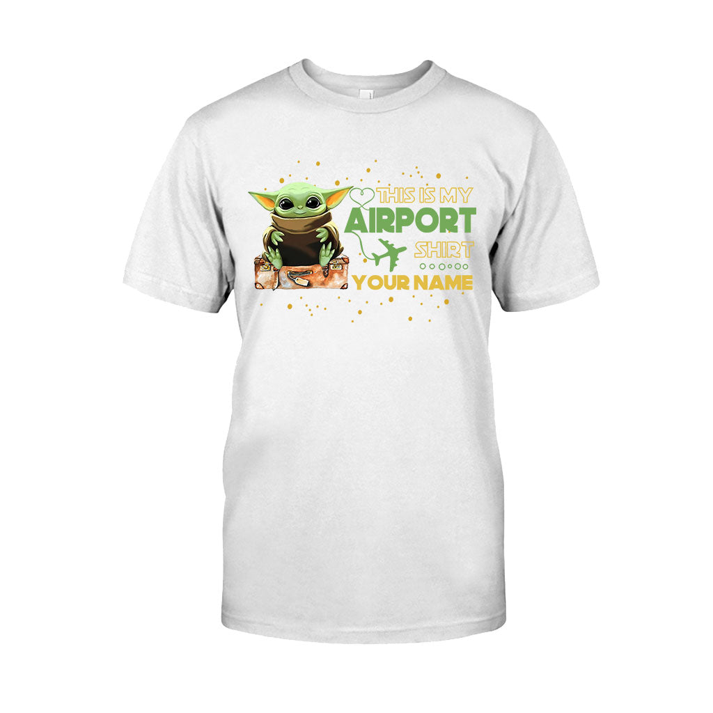Personalized Airport Shirt Featuring Custom Name T-shirt & Hoodie T-shirt & Hoodie GradoCreations