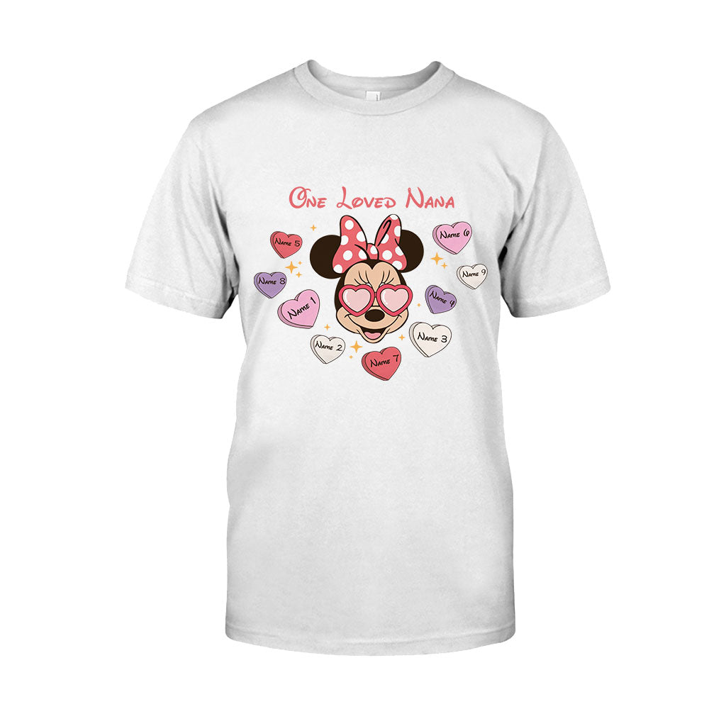 Personalized Valentine's Grandma T-Shirt & Hoodie Gift for Nana T-shirt & Hoodie GradoCreations