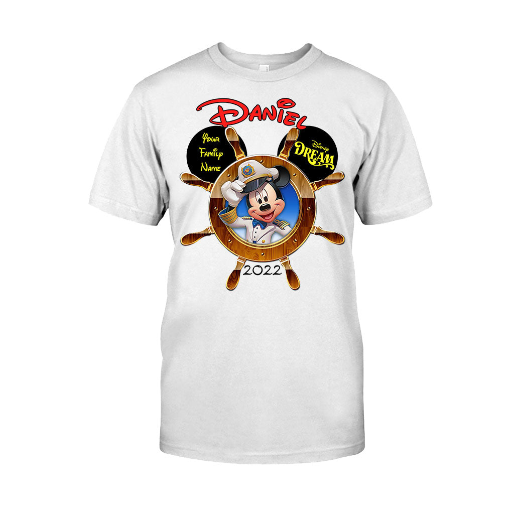 Personalized Mickey Mouse Ears Cruise T-shirt & Hoodie Gift for Family T-shirt & Hoodie GradoCreations