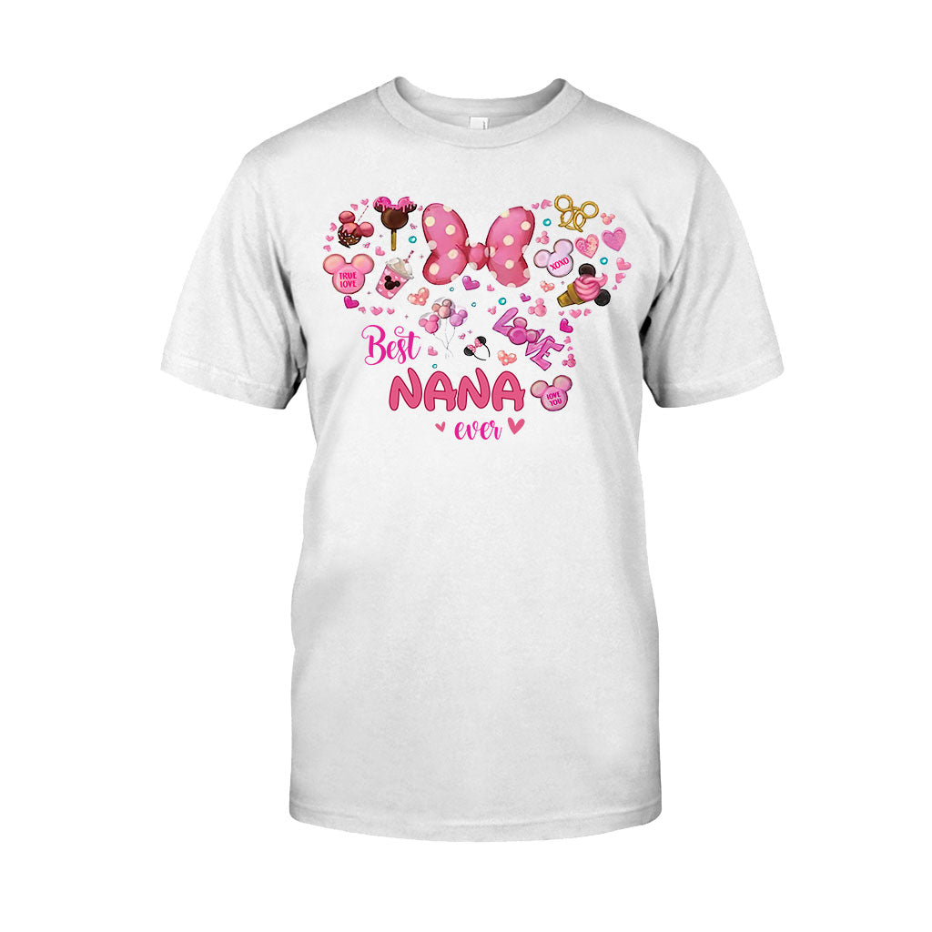 Personalized Best Nana Ever T-shirt & Hoodie Gift for Grandma T-shirt & Hoodie GradoCreations