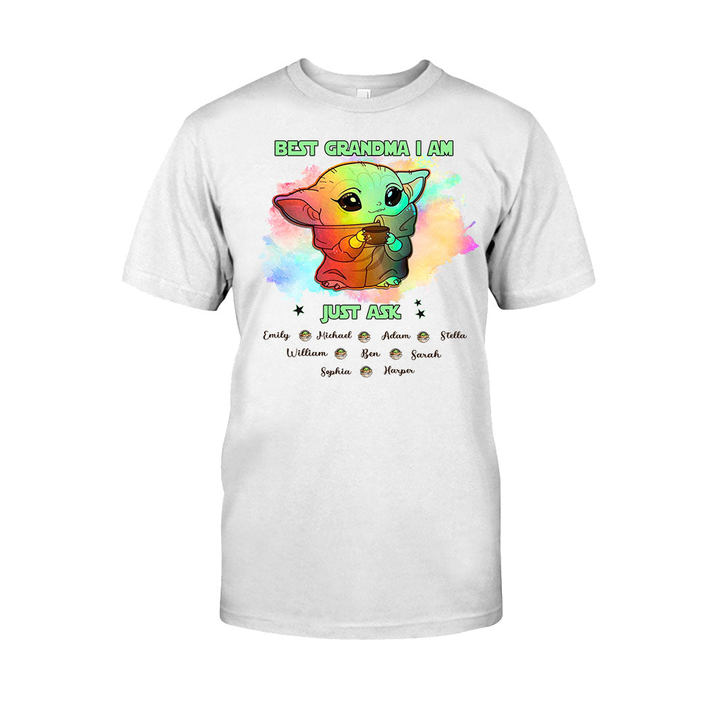 Personalized Best Grandma T-shirt & Hoodie with Custom Names Gift T-shirt & Hoodie GradoCreations
