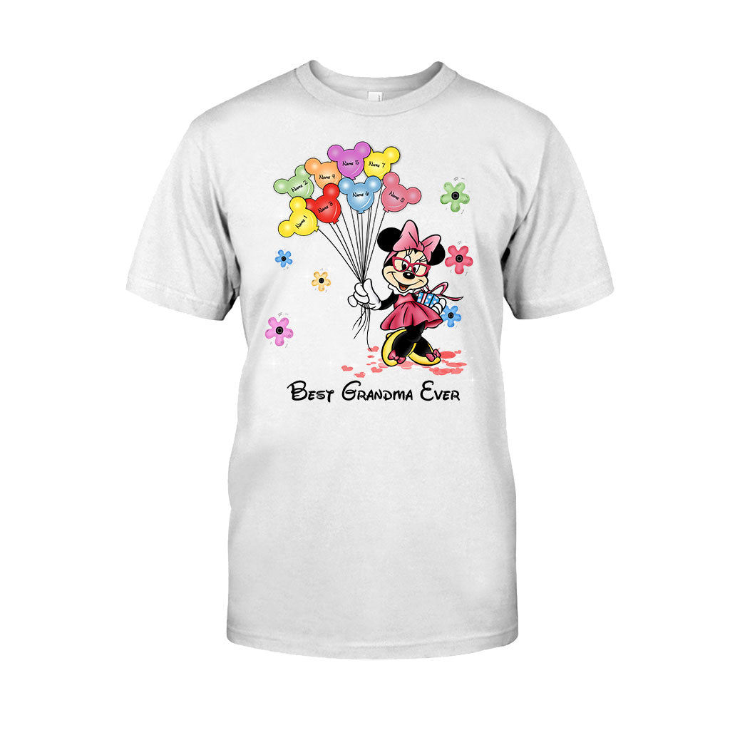 Personalized Grandma T-shirt & Hoodie with Disney Design T-shirt & Hoodie GradoCreations