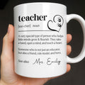 Personalized Teacher Coffee Mug Custom Definition Gift Idea Edge-to-edge Mug GradoCreations