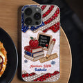 Personalized Clear Phone Case for Teachers Custom Name Gift Clear Phone Case GradoCreations