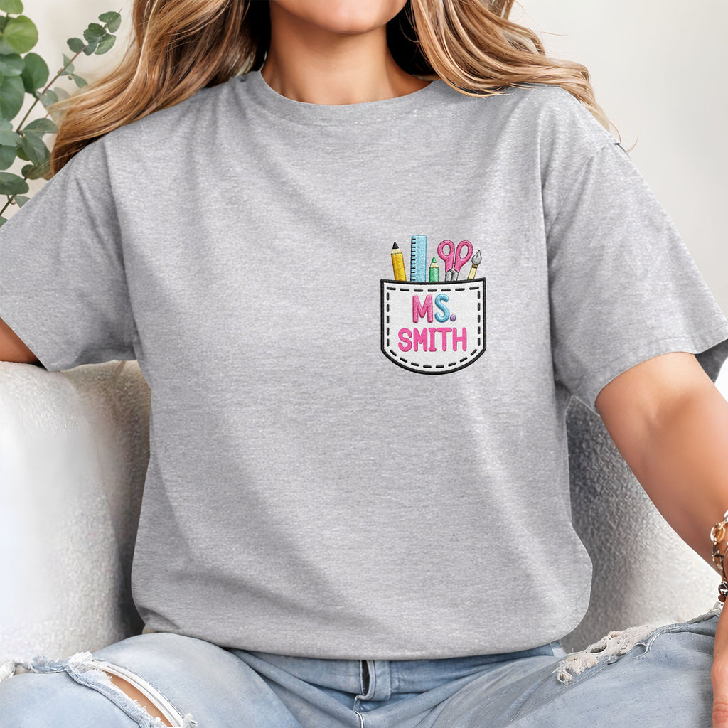 Personalized Teacher Hoodie Custom Name Unisex Shirt Gift Shirt GradoCreations