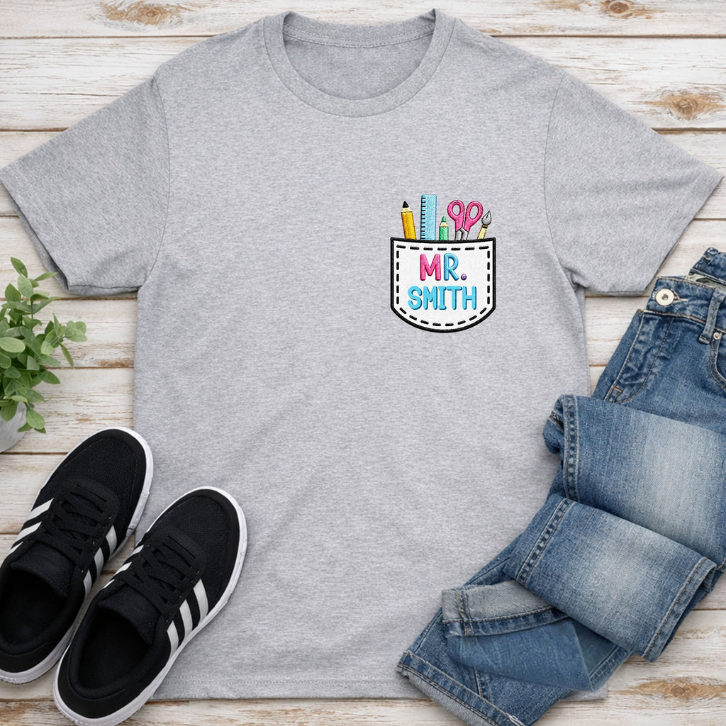 Personalized Teacher Hoodie Custom Name Unisex Shirt Gift Shirt GradoCreations