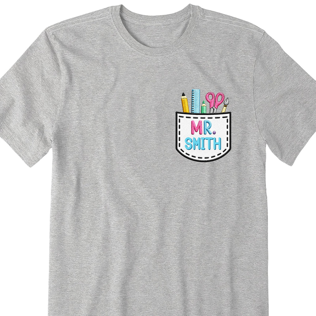 Personalized Teacher Hoodie Custom Name Unisex Shirt Gift Shirt GradoCreations