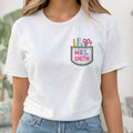 Personalized Teacher Hoodie Custom Name Unisex Shirt Gift Shirt GradoCreations