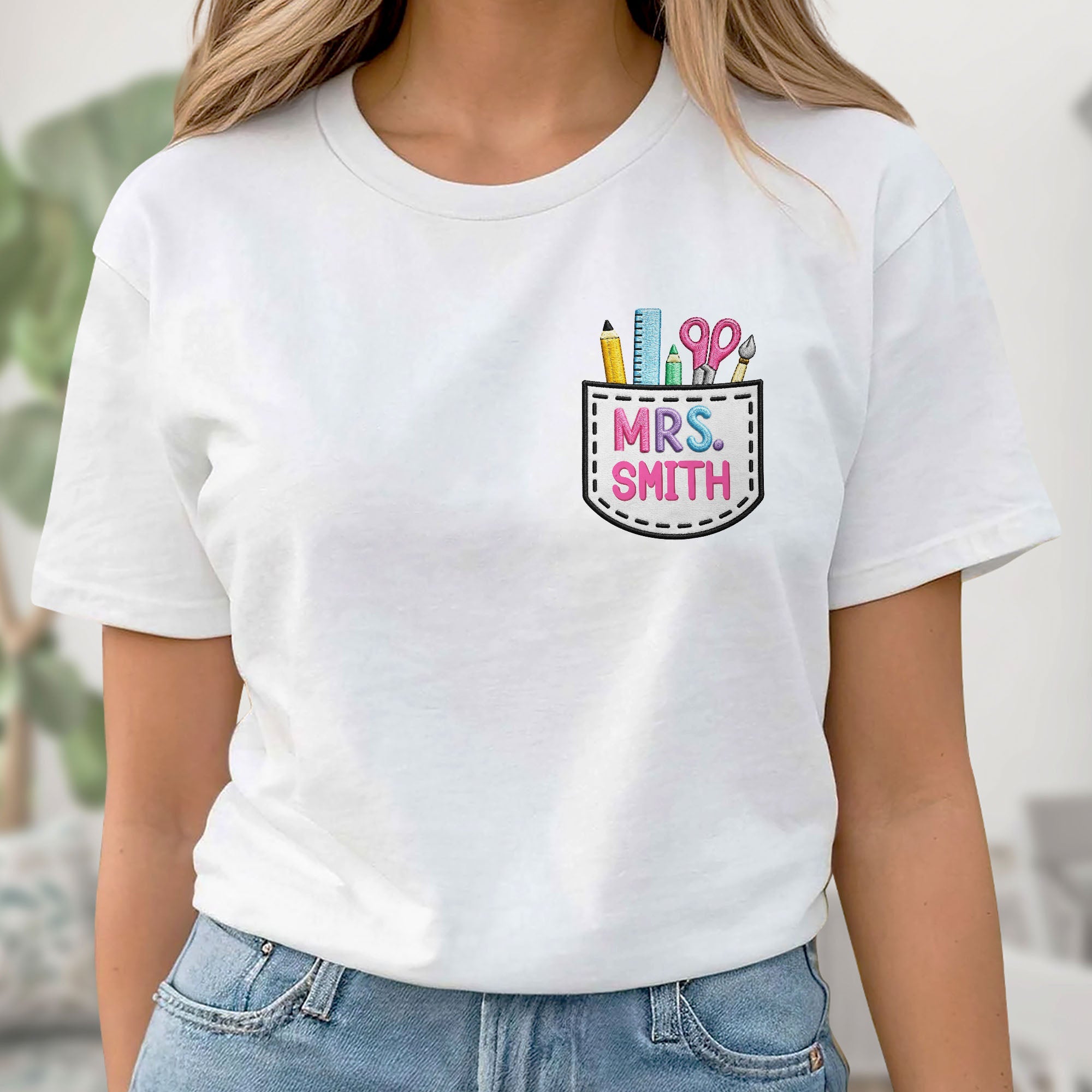Personalized Teacher Hoodie Custom Name Unisex Shirt Gift Shirt GradoCreations