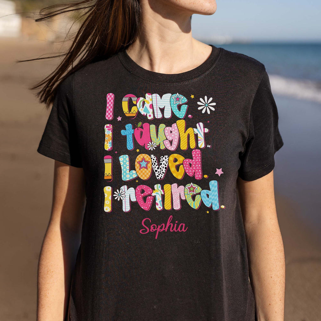 Personalized Teacher T-shirt Hoodie Custom Gift for Educators Shirt GradoCreations