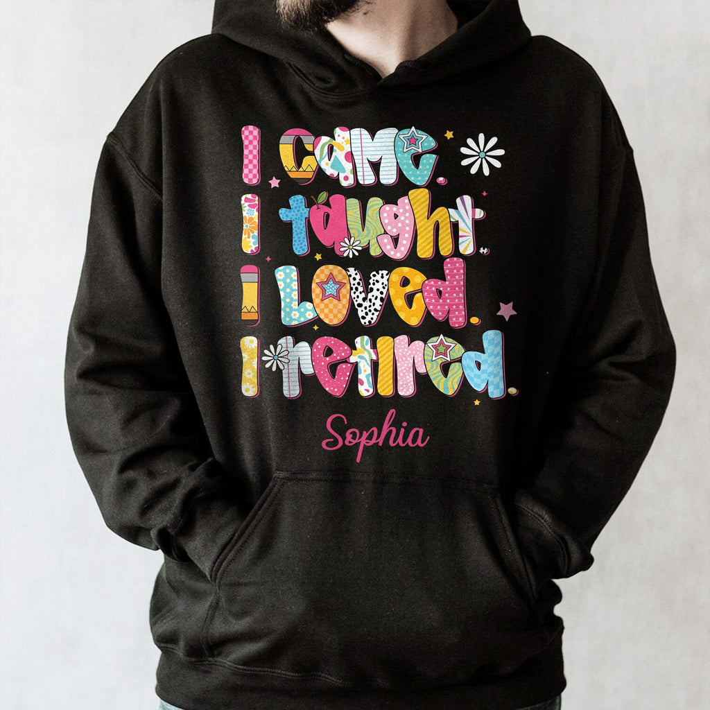 Personalized Teacher T-shirt Hoodie Custom Gift for Educators Shirt GradoCreations