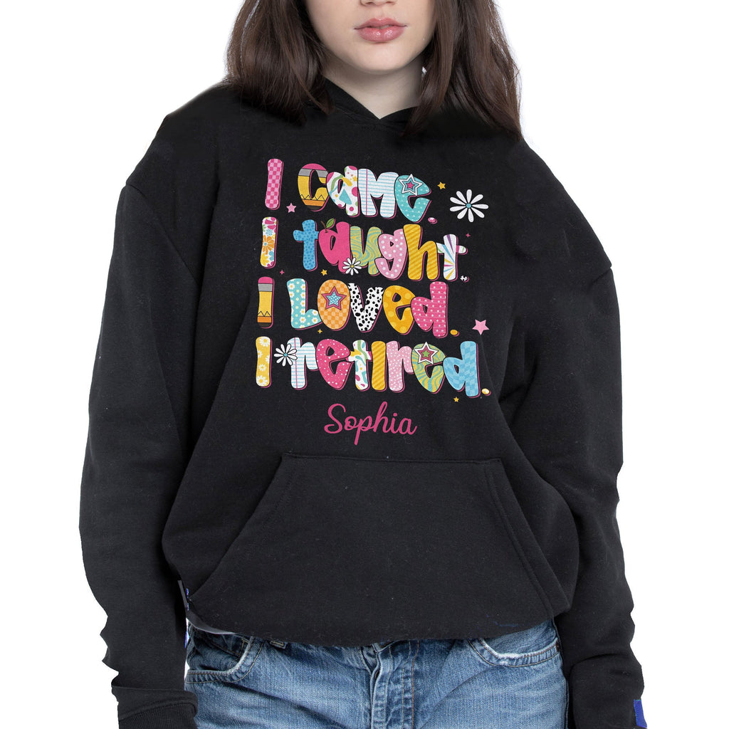 Personalized Teacher T-shirt Hoodie Custom Gift for Educators Shirt GradoCreations