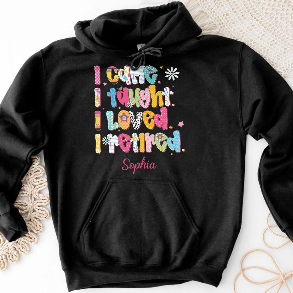 Personalized Teacher T-shirt Hoodie Custom Gift for Educators Shirt GradoCreations