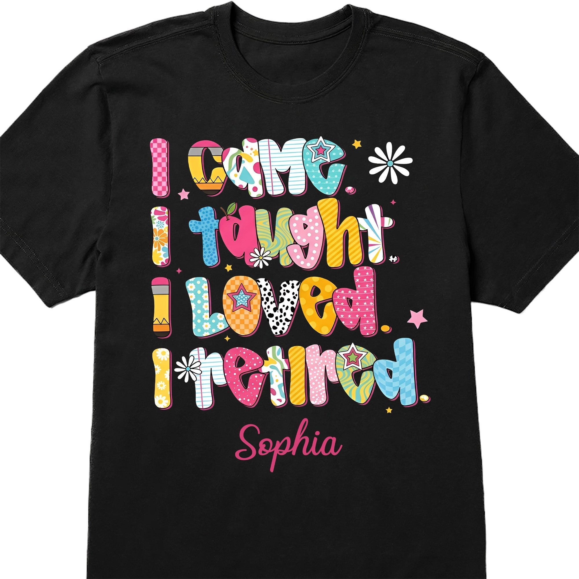 Personalized Teacher T-shirt Hoodie Custom Gift for Educators Shirt GradoCreations