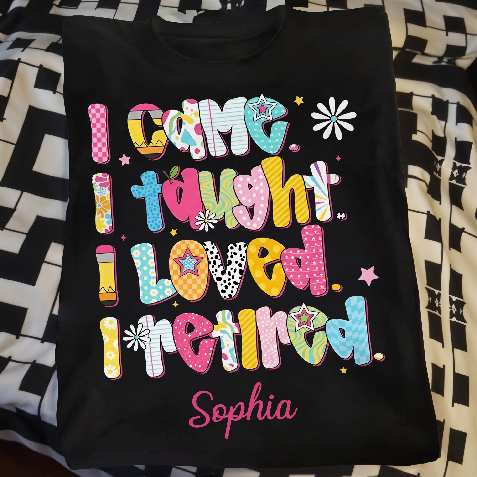 Personalized Teacher T-shirt Hoodie Custom Gift for Educators Shirt GradoCreations