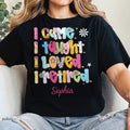 Personalized Teacher T-shirt Hoodie Custom Gift for Educators Shirt GradoCreations