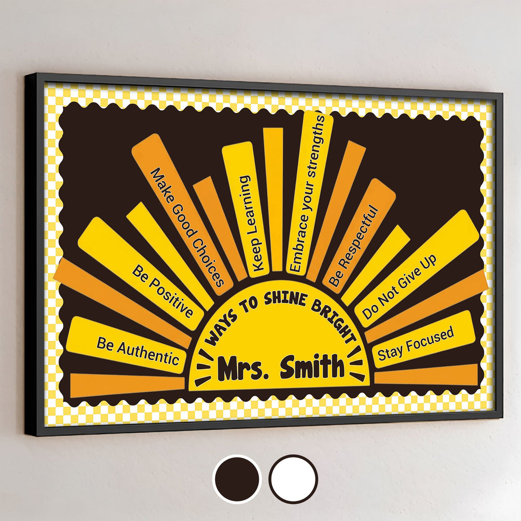 Personalized Affirmation Poster Custom Teacher Gift Decor Poster GradoCreations