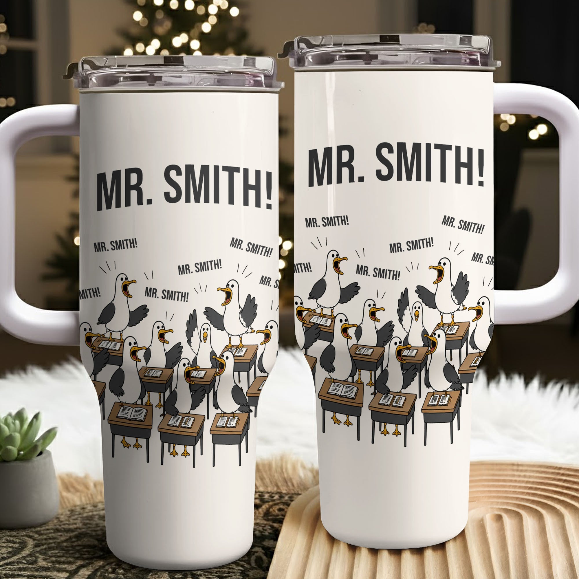 Personalized 40oz Tumbler Custom Name Teacher Gift Idea 40oz Tumbler GradoCreations